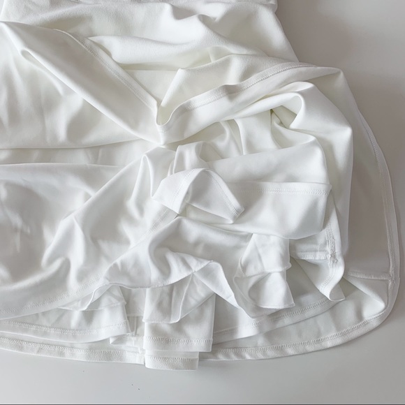 Xtraordinary halter neck scalloped lace bodice fit-and-flare dress size medium - Picture 7 of 13